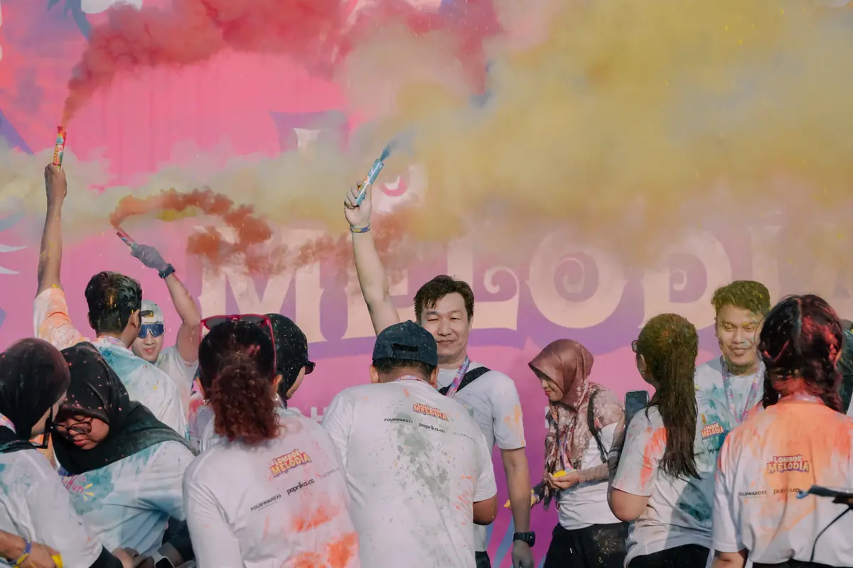 Photos: Lombok Melodia Color Run